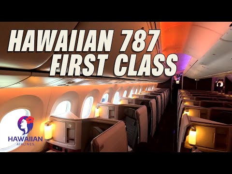 Hawaiian Airlines 787 First Class Review ✈ Honolulu to San Francisco