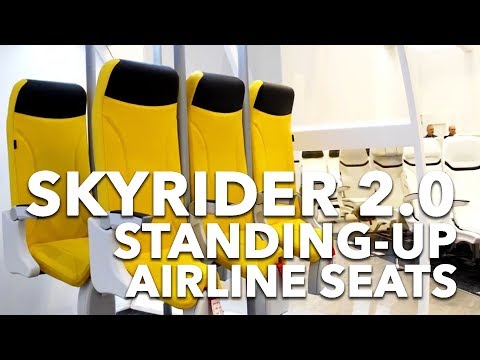 The Standing Airline Seats | Skyrider 2.0
