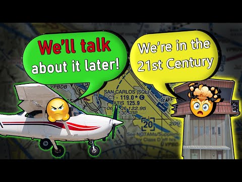 STRESSED CONTROLLER takes it on Student and Instructor Pilots!