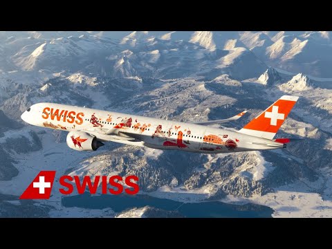SWISS Wanderlust | Our new A350 Livery | SWISS